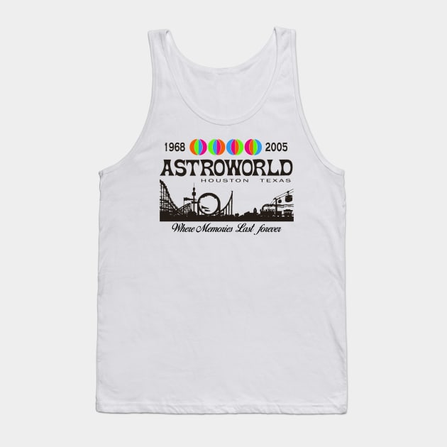 Astroworld Houston Tank Top by LED Graphix
